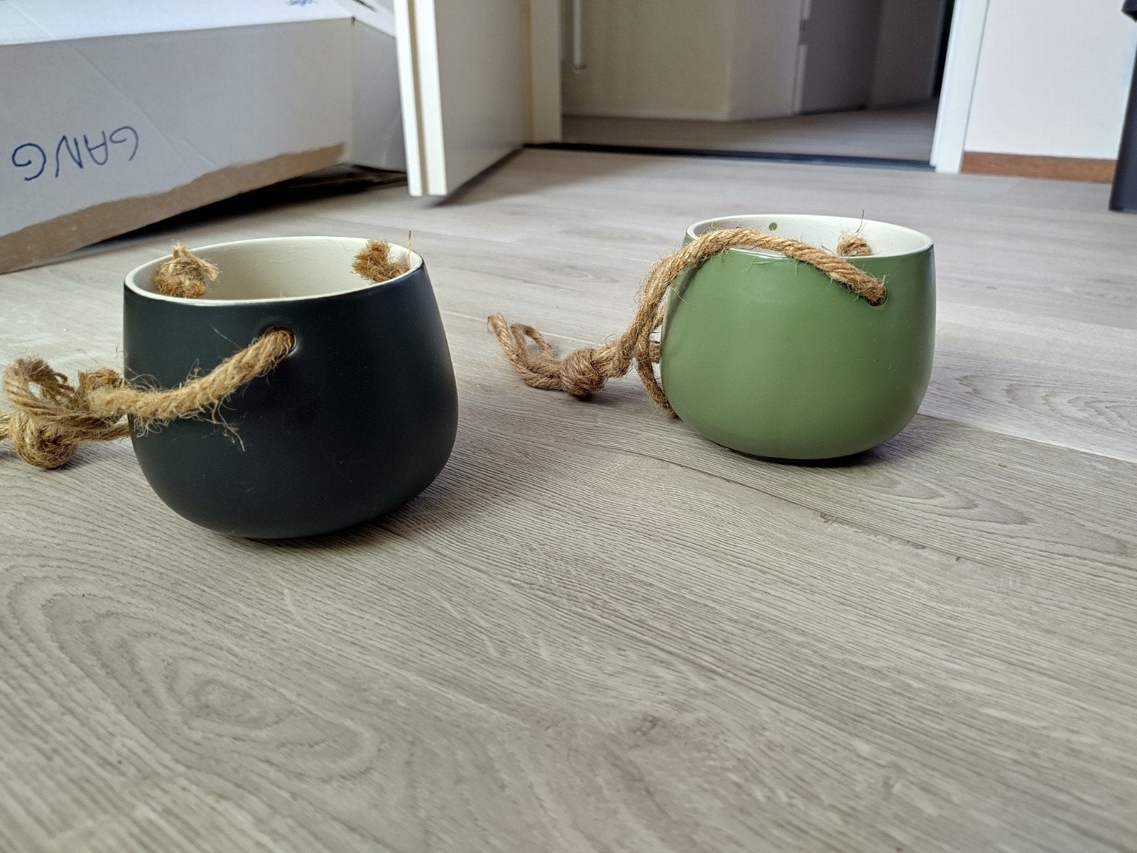 Hangende bloempotten, Ophalen of Verzenden