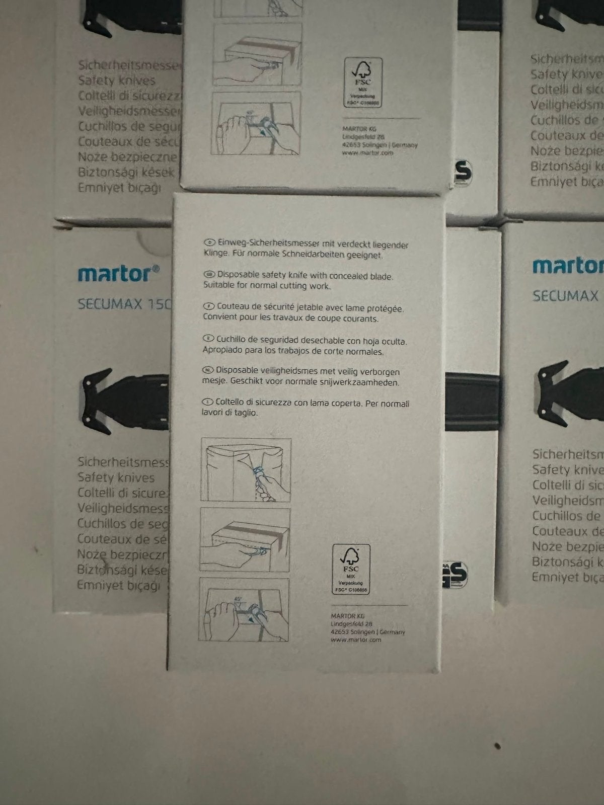 Martor Secumax 150 Veiligheidsmes - Nieuw in doos, Ophalen of Verzenden, Nieuw