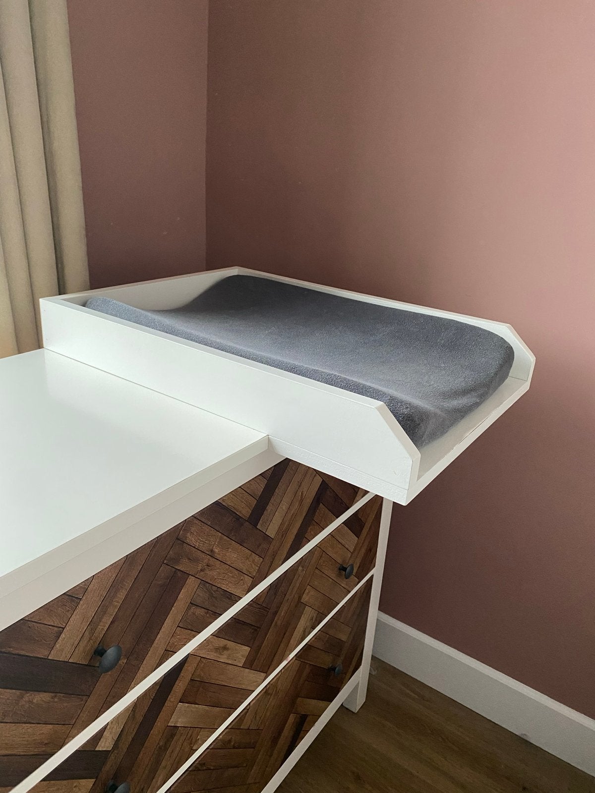 Aankleedkussen opzetstuk / commode Bladvergroter, Ophalen of Verzenden, Zo goed als nieuw, Aankleedkussen, Overige merken