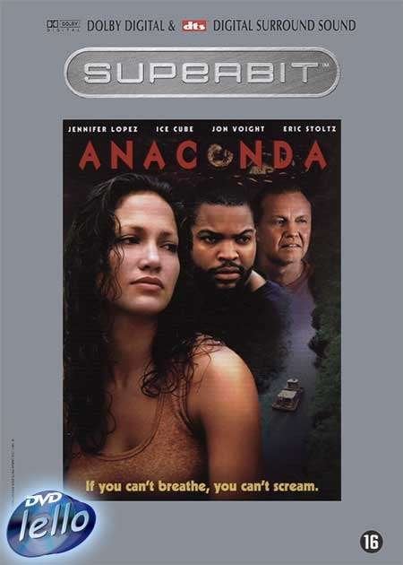 Superbit DVD: Anaconda (1997 Jennifer Lopez, Ice Cube) NL, Vanaf 12 jaar, Ophalen of Verzenden, Nieuw in verpakking, Actiethriller