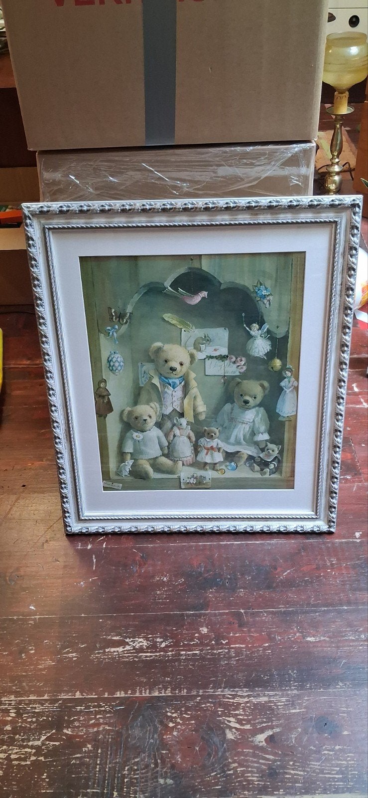 Reproductie van Deborah Voats (1995) in mooie lijst, Ophalen, Papier/karton, Dieren, Print