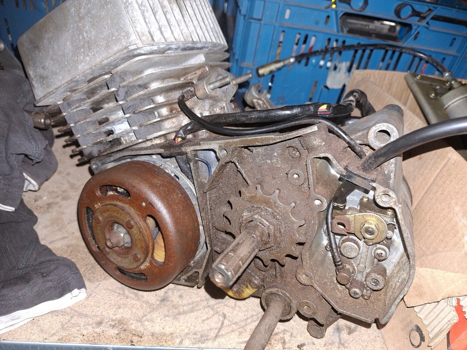 Gt 80 motorblok, Ophalen, Blok, Overige merken