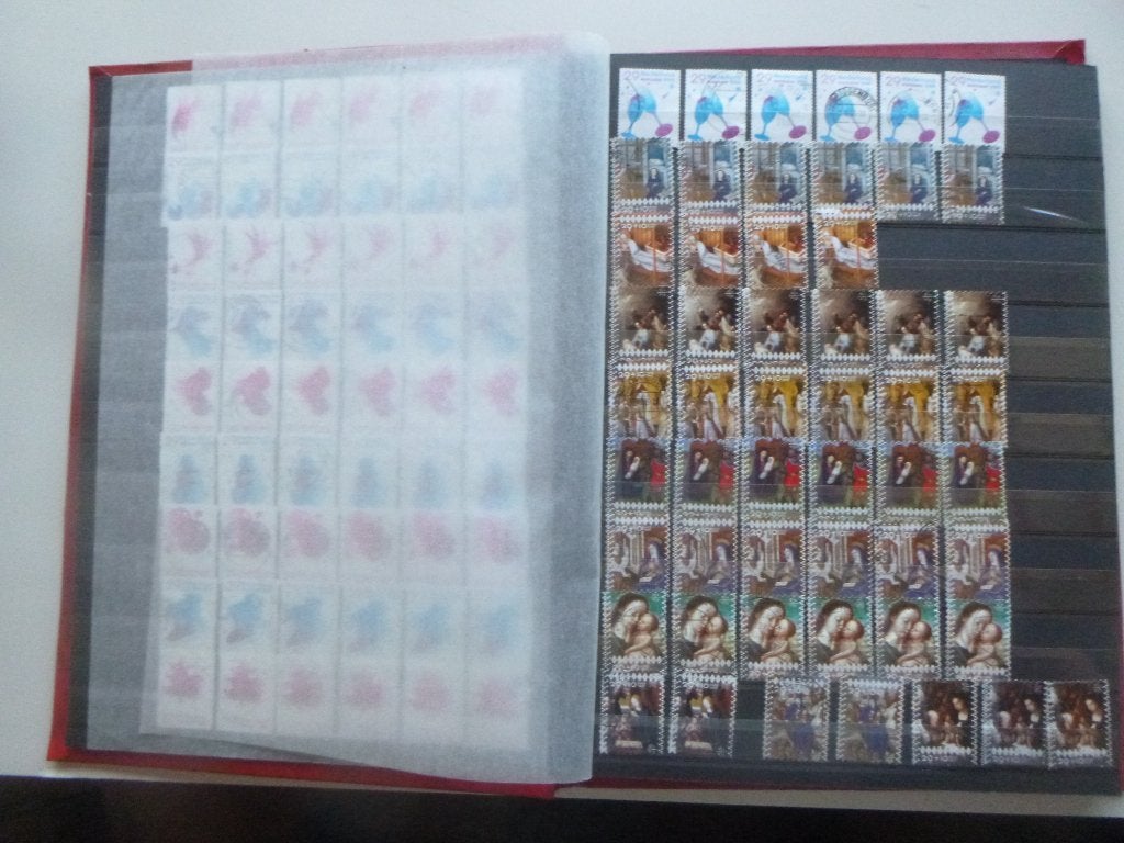 stockboek Nederland Kerstzegels met toeslag goede doelen, Ophalen of Verzenden, Nederland