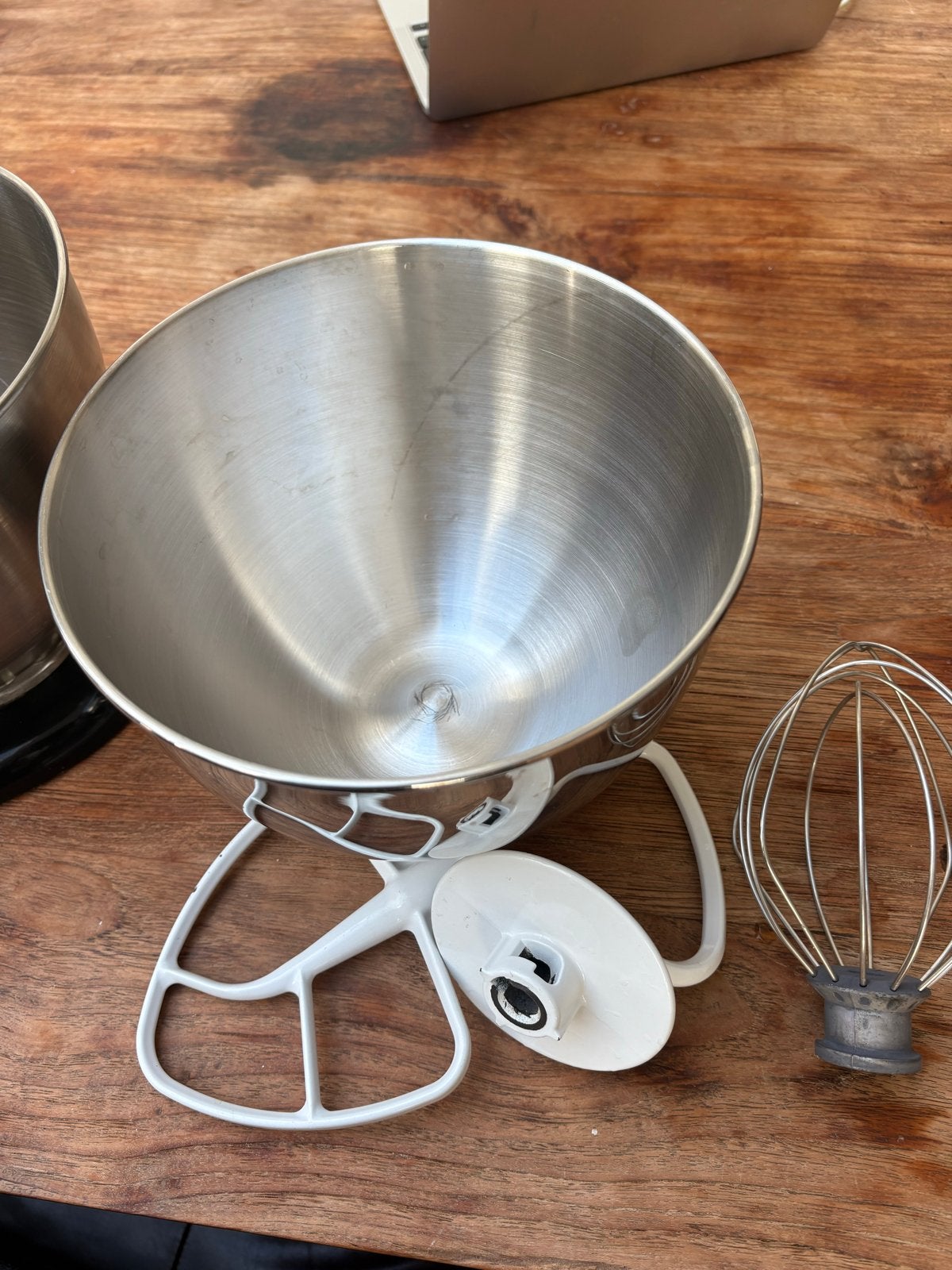 KitchenAid Classic Keukenmixer Zwart met accessoires, Witgoed en Apparatuur, 4 liter of meer, Gebruikt, 3 snelheden of meer, Ophalen of Verzenden