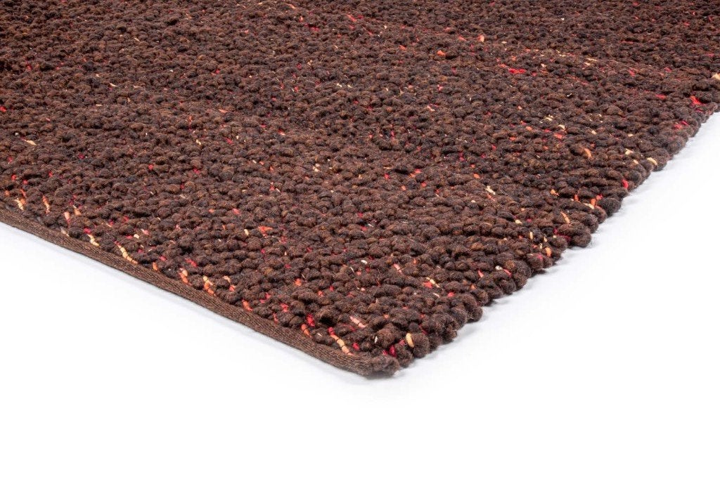 Vloerkleed / Karpet Modena Brown Anthracite 170x230cm, Bruin, Wol, Nieuw, Ophalen of Verzenden