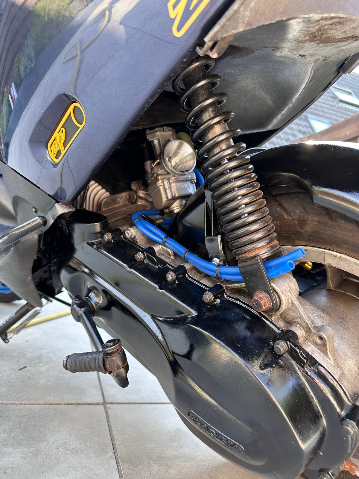 Piaggio Zip 172cc Stage 2 - Niet voor beginners!, Gebruikt, Maximaal 45 km/u, Zip, Ophalen of Verzenden