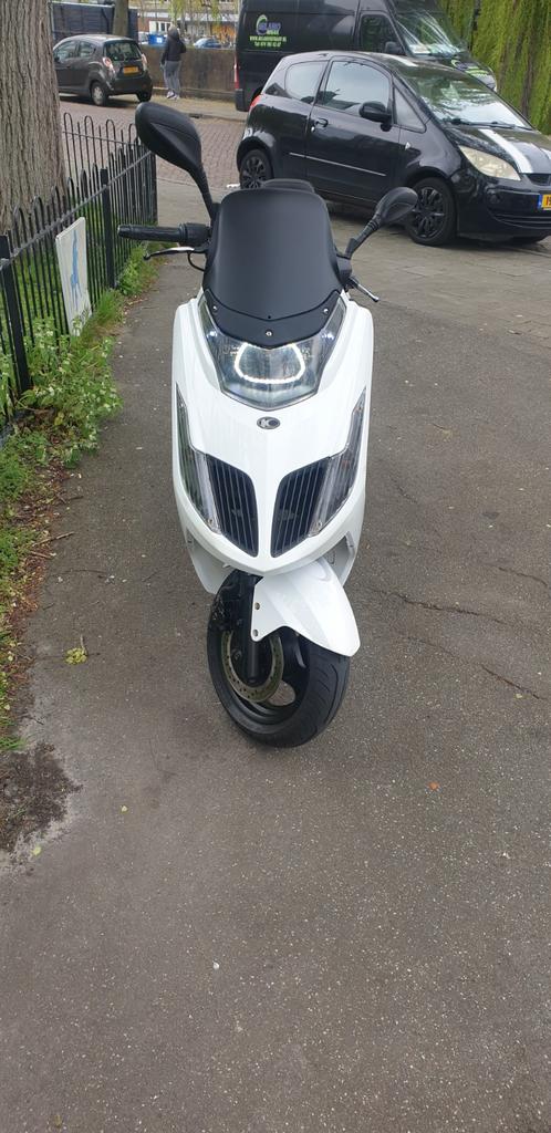 Zeer nette custom kymco new dink 50/80cc, Ophalen, Overige modellen, Zo goed als nieuw, 80 cc