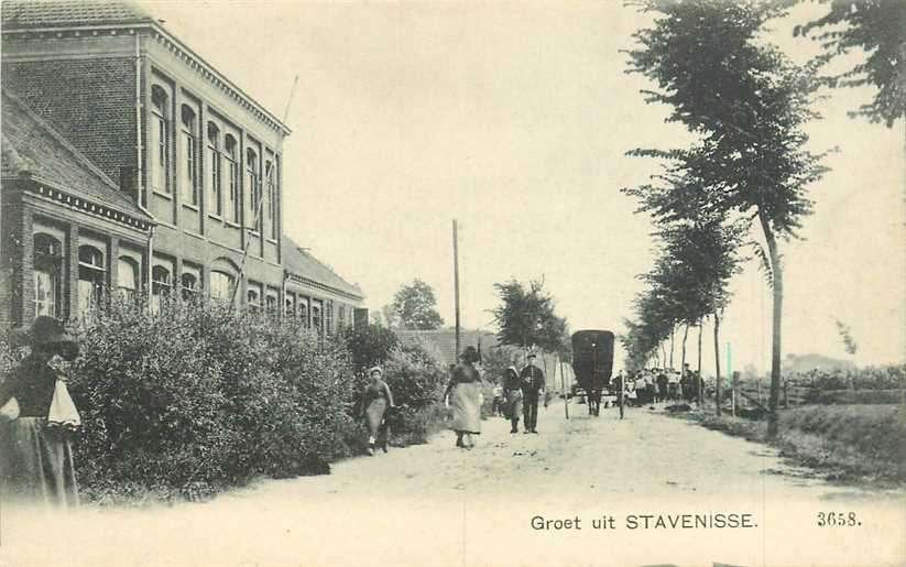 380-711-009 Stavenisse, Verzenden, Voor 1920, Zeeland