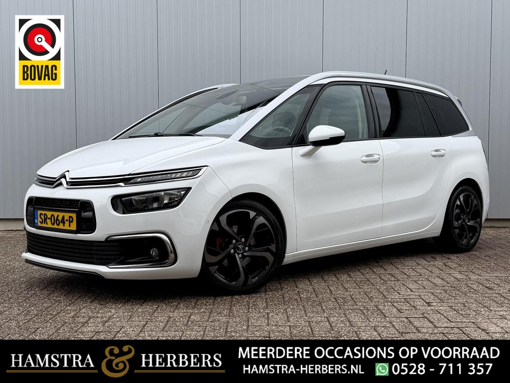 Citroen C4 Grand Picasso 1.2 PureTech Shine 7 pers automaat, Auto's, 1350 kg, Gebruikt, Euro 6, 1199 cc