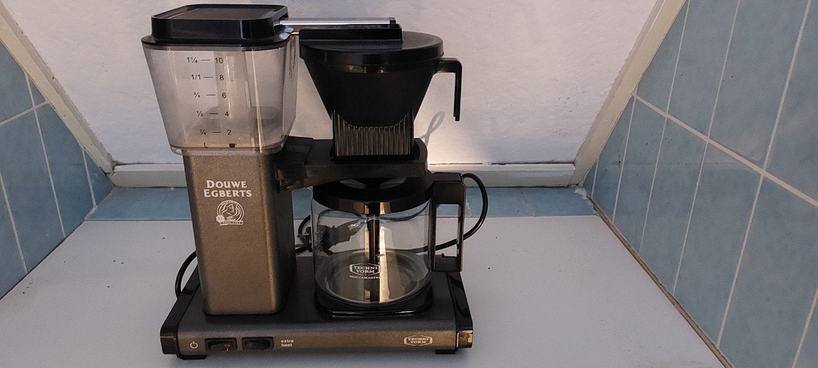 Douwe Egberts Moccamaster Koffiezetapparaat, Ophalen, Gebruikt, 10 kopjes of meer, Koffiemachine