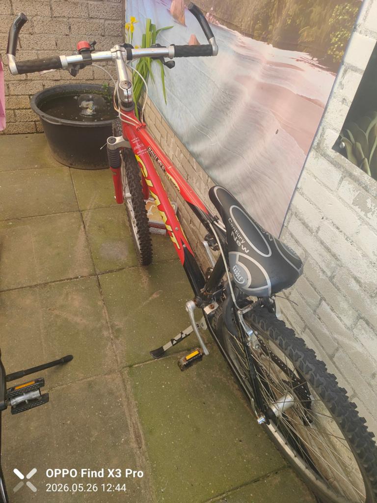Giant mountainbike met werk - Ideaal voor de handige fietser, Fietsen en Brommers, Ophalen, Gebruikt, Hardtail, Giant