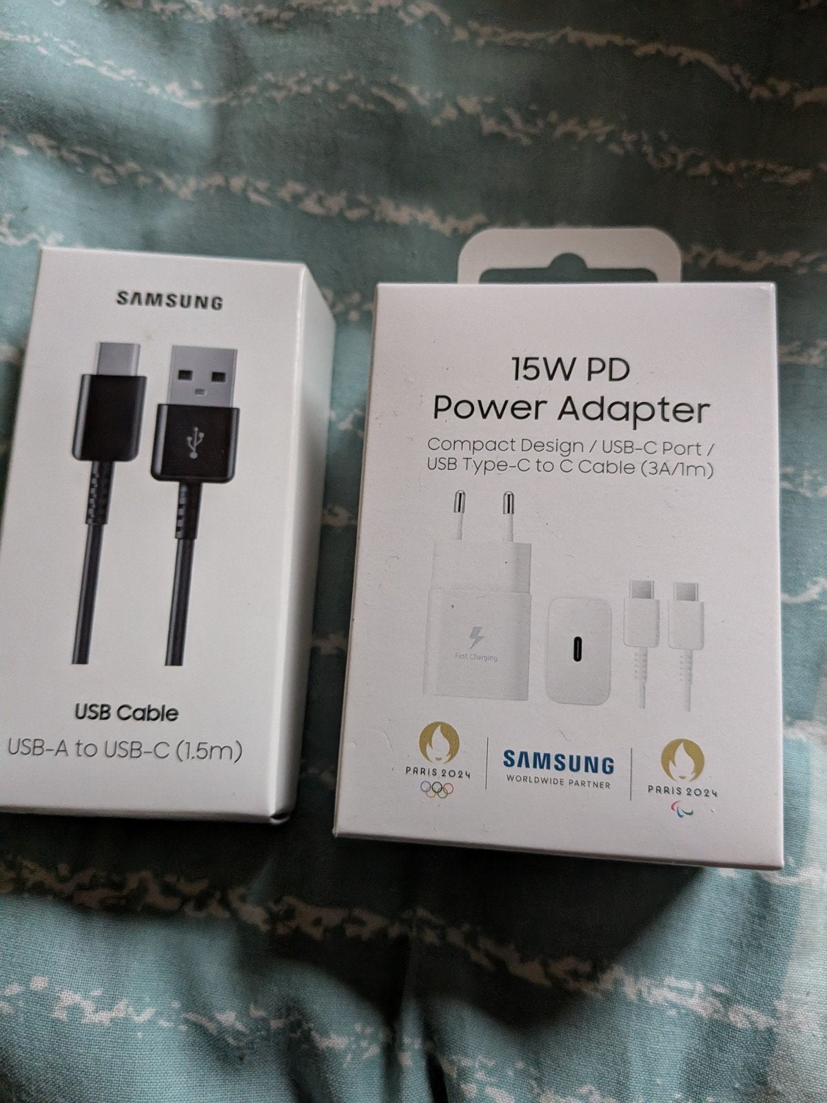 Samsung 15W PD Power Adapter & USB-A naar USB-C Kabel, Samsung, Adapter, Nieuw, Ophalen of Verzenden