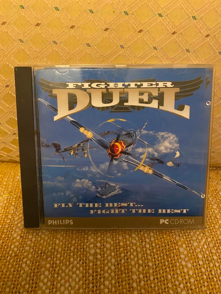 Vintage PC Game: Fighter Duel (Philips), Spelcomputers en Games, 1 speler, Ophalen of Verzenden, Vanaf 12 jaar