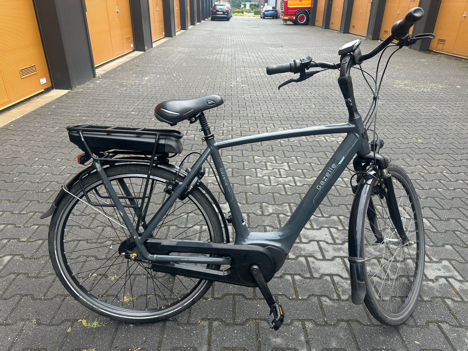 Gazelle orange c7+ elektrische fiets bosch, 55 tot 59 cm, Ophalen, Zo goed als nieuw, Gazelle