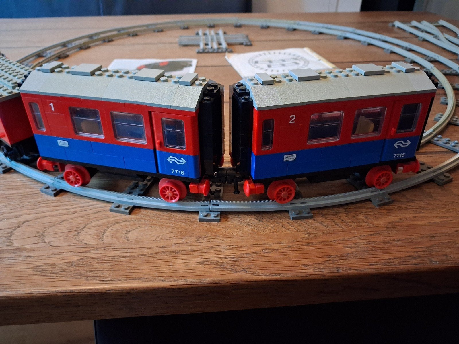 Lego vintage city trein NS 7715 met extra spoor, Eén persoon