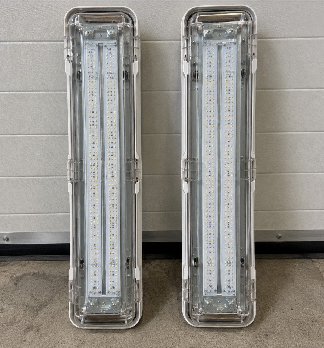 2x Chalmit Protecta III ATEX LED Emergency met accu – Nieuw, Ophalen, Nieuw, 50 tot 200 watt, Lamp met armatuur