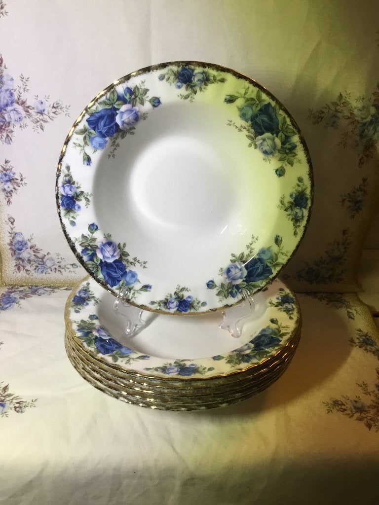 Royal Albert MOONLIGHT ROSE DIEPE BORDEN per stuk, Ophalen of Verzenden