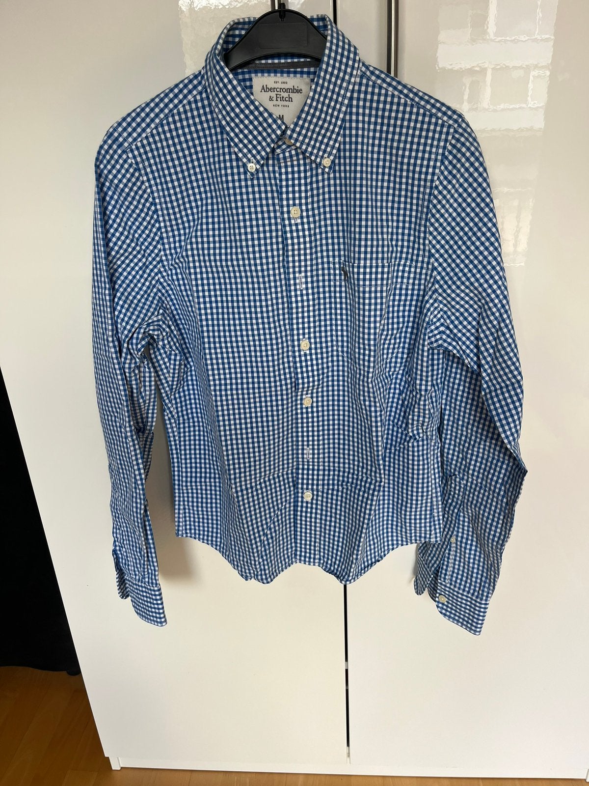 Abercrombie & Fitch (M), Ophalen of Verzenden, Zo goed als nieuw, Blauw