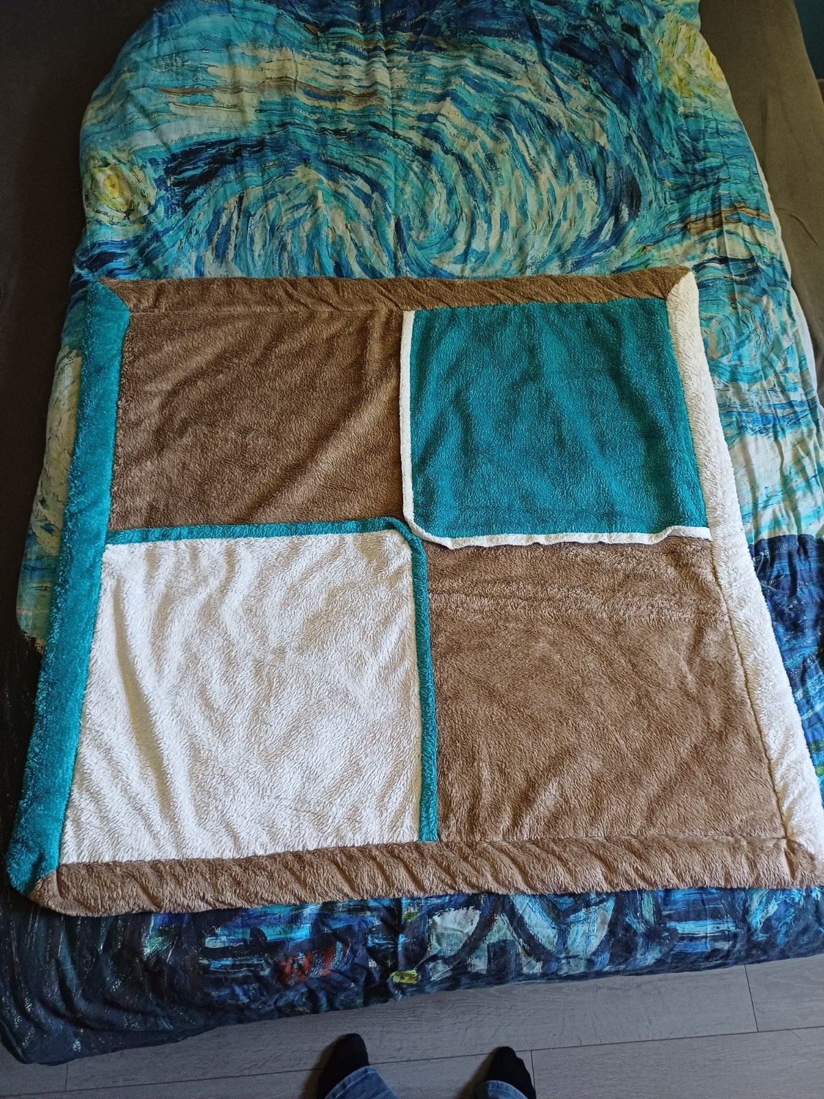 zacht boxkleed 1m x 95 cm., Ophalen, Zo goed als nieuw