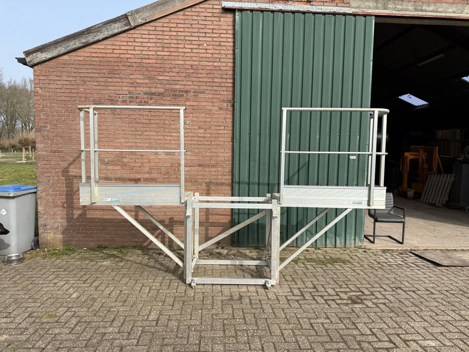 Steiger aanbouw delen - Bordes, 2 tot 5 meter, O, O, Overige typen