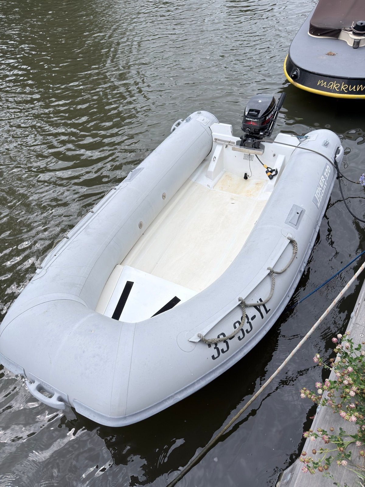 Joker Boat 320 met Mercury buitenboordmotor, Jokerboat, Ophalen, Polyester/glasvezel, Gebruikt