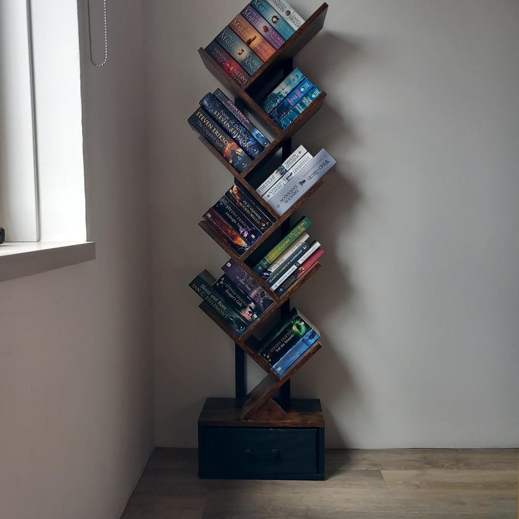 Boekenkast, Huis en Inrichting, Kasten | Boekenkasten, Ophalen, Overige materialen, Minder dan 50 cm, 100 tot 150 cm