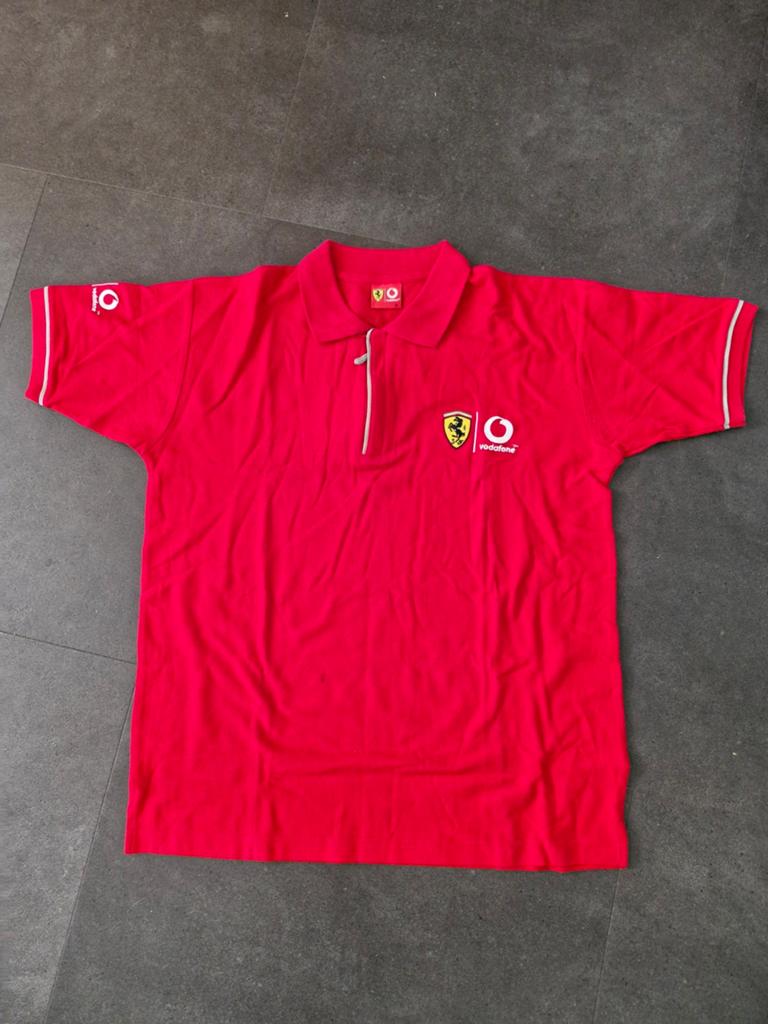 Polo Ferrari /Vodafone, Ophalen, Nieuw, Maat 56/58 (XL), Rood