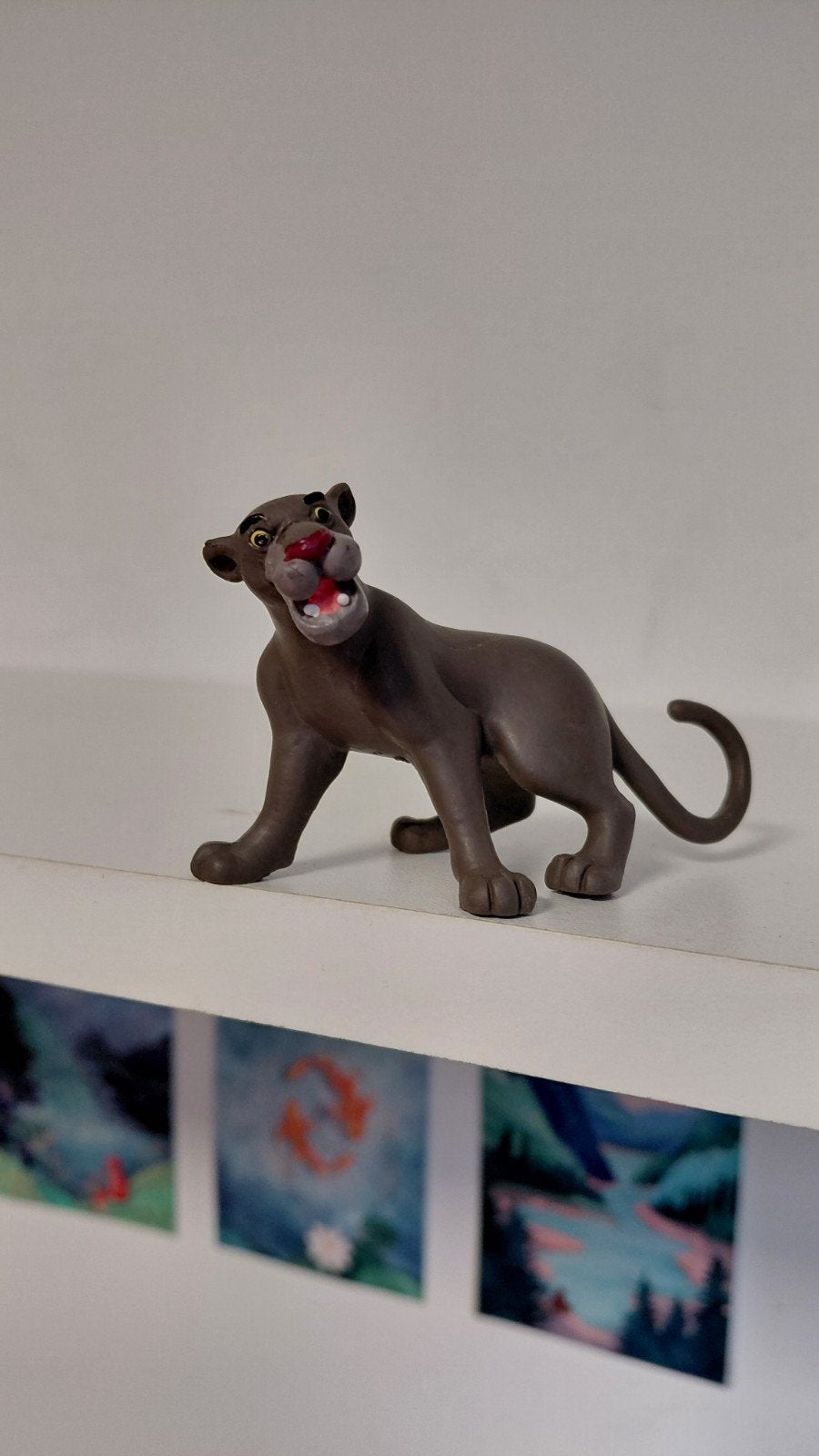 Baghera Disney figuur, Ophalen of Verzenden, Zo goed als nieuw