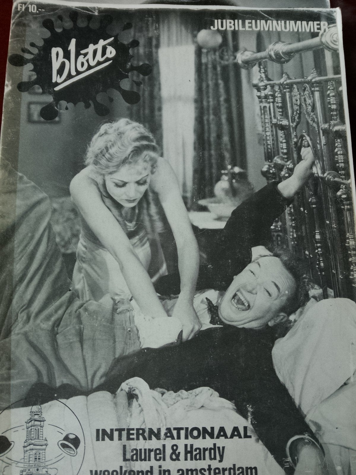 Blotto Jubileumnr (nr 10) - Laurel & Hardy, Ophalen of Verzenden, Gelezen, Overige typen
