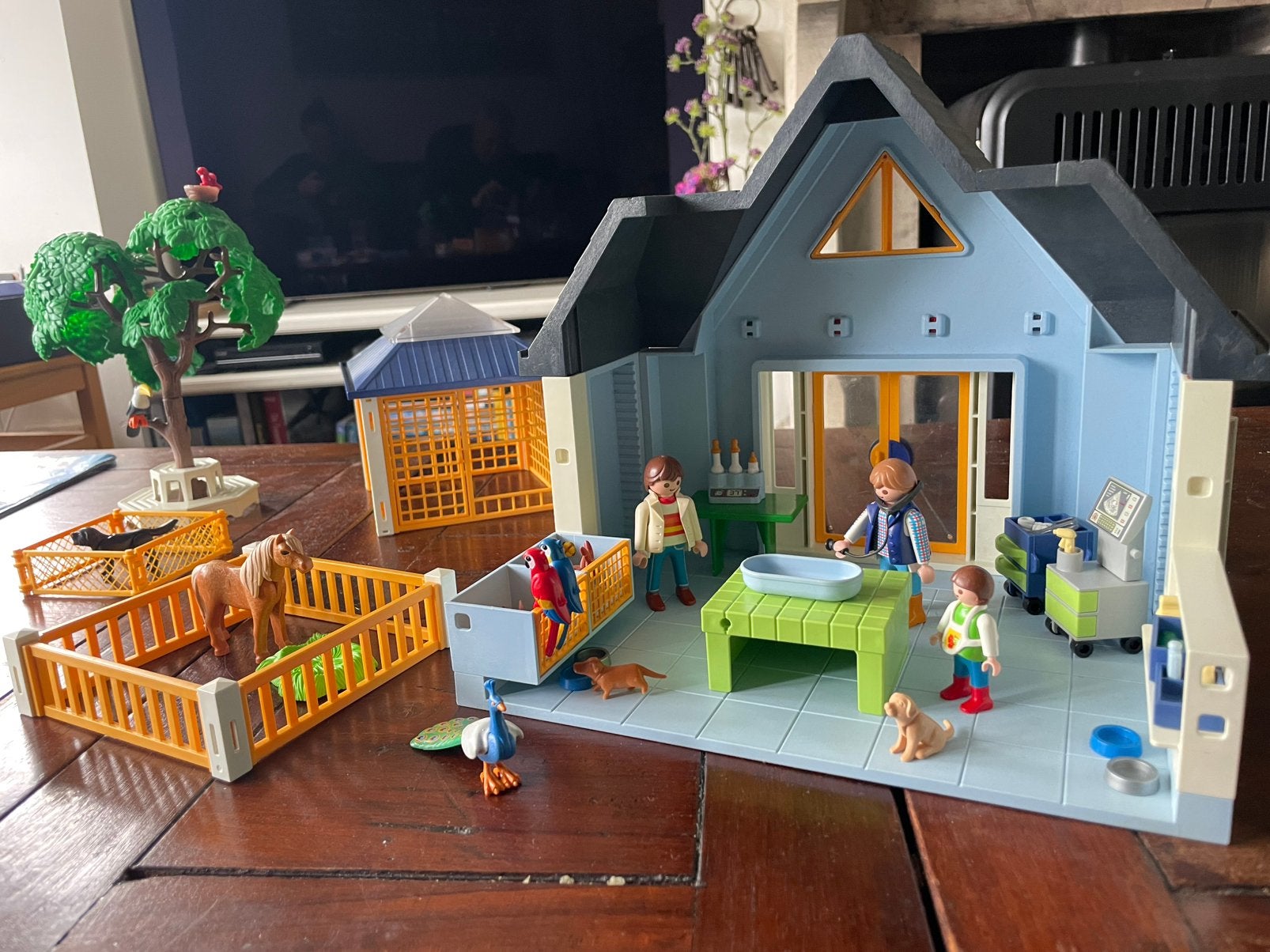 Playmobil 4343 Dierenkliniek, Ophalen of Verzenden, Zo goed als nieuw