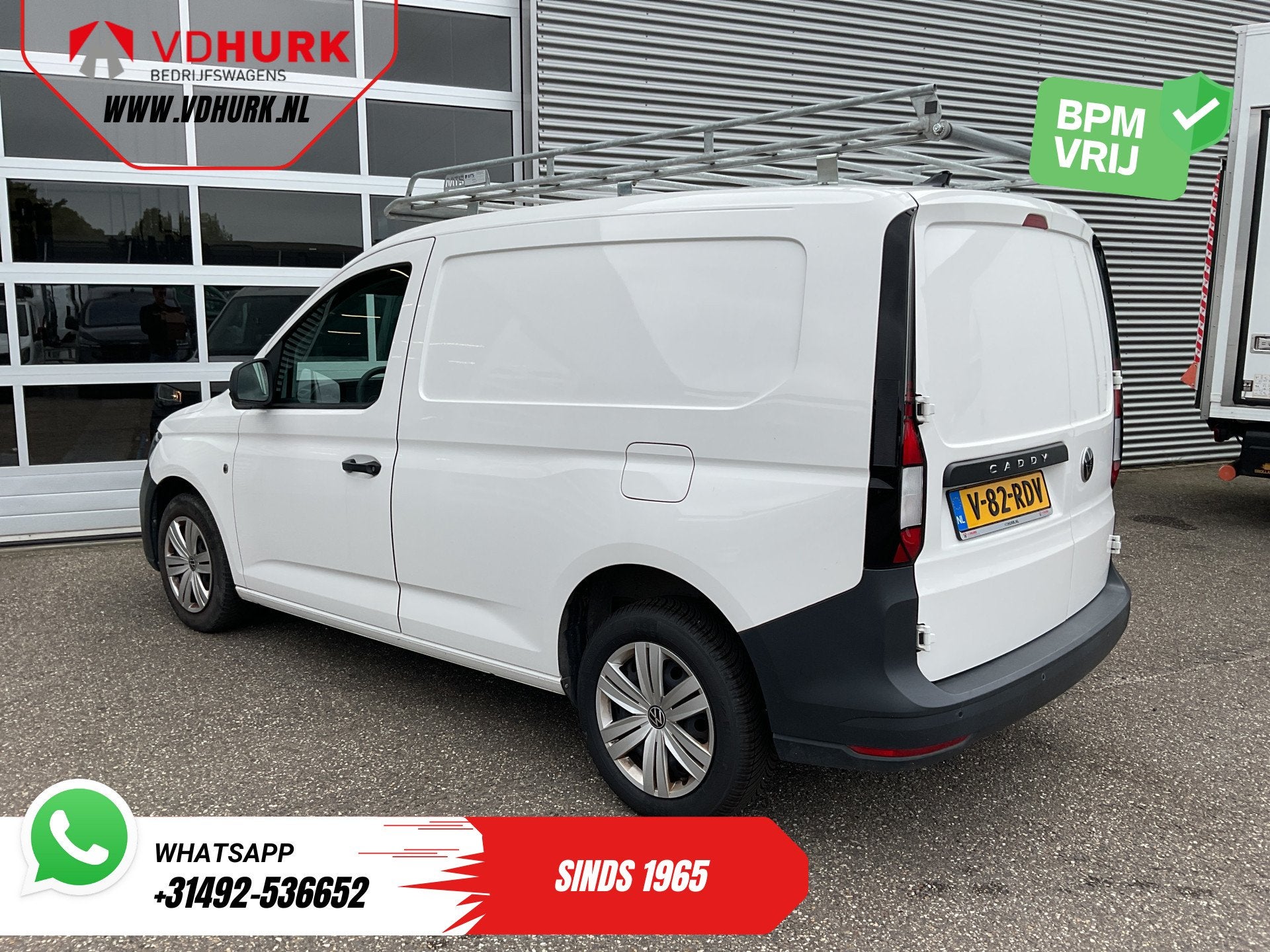 Volkswagen Caddy Cargo 2.0 TDI 100 pk Carplay/ Imperiaal/ Cr, Auto's, Voorwielaandrijving, Gebruikt, 4 cilinders, Volkswagen