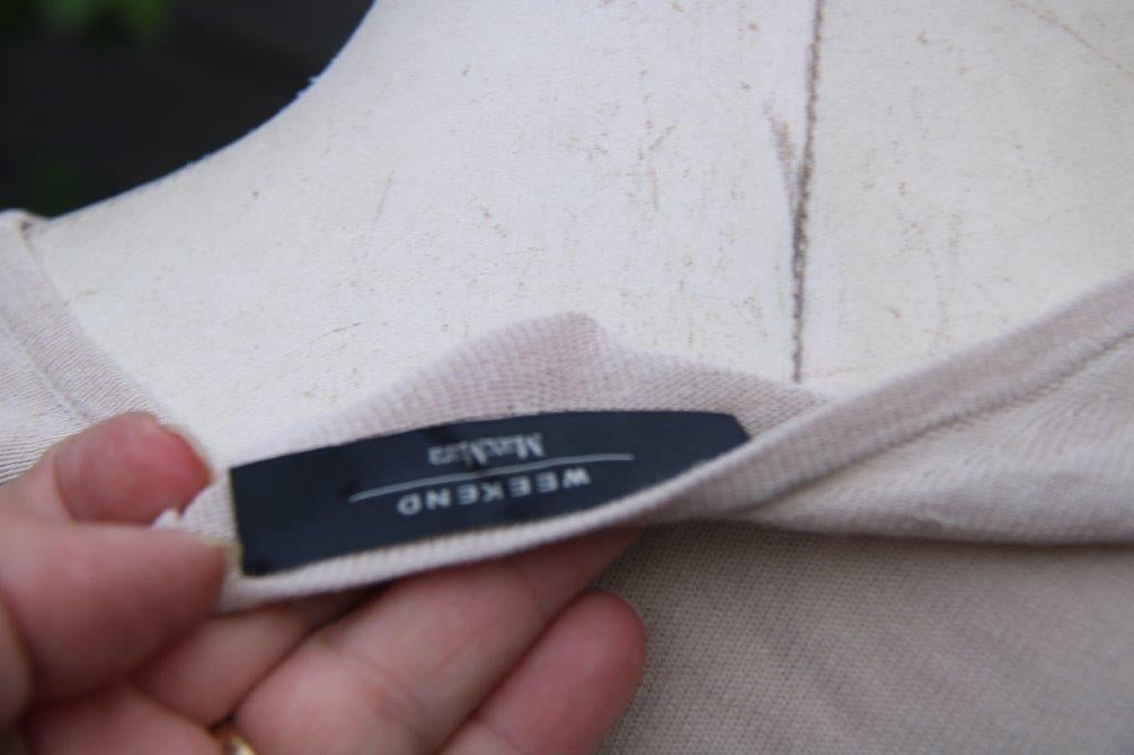 Trui beige Maxmara mt L A-sym Vaste prijs, Kleding | Dames, Beige, Ophalen of Verzenden, Zo goed als nieuw, Maat 42/44 (L)