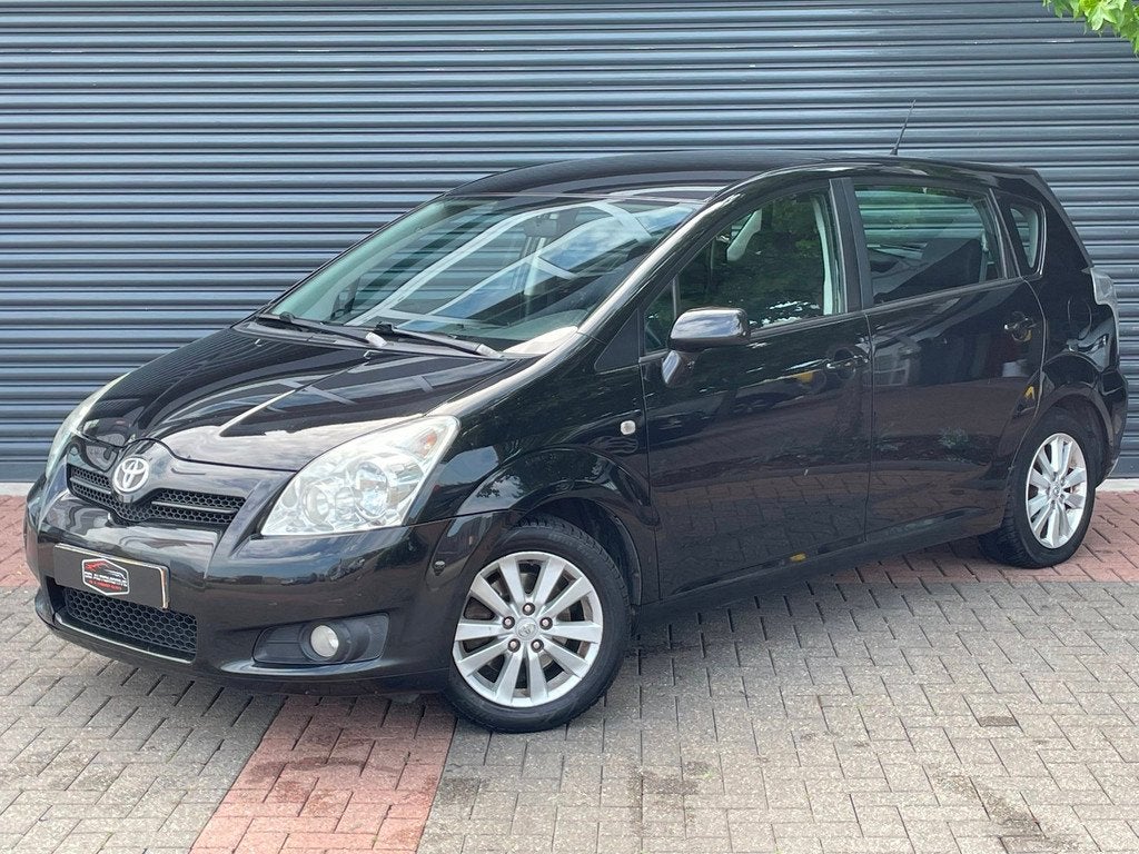 Toyota Verso 1.8 VVT-i Terra 7p Automaat | Cruise | Climate, Auto's, Toyota, Gebruikt, Zwart, 4 cilinders, 129 pk