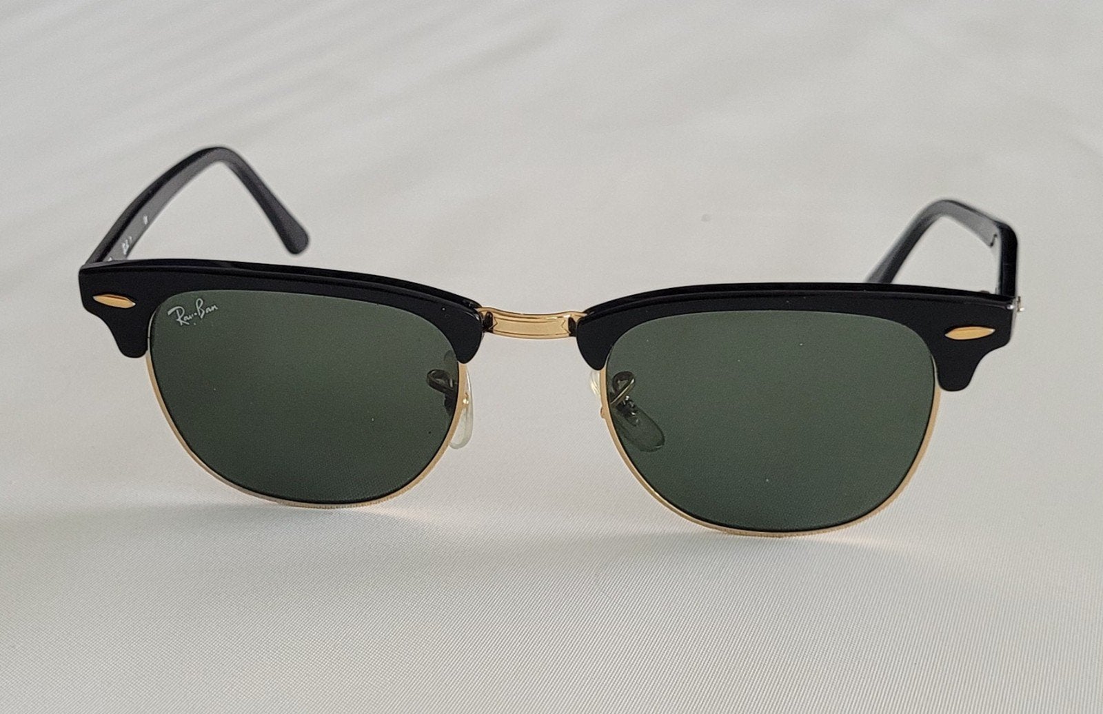 Ray-Ban Clubmaster RB 3016 Zonnebril, Ophalen of Verzenden, Zo goed als nieuw, Zwart, Ray-Ban