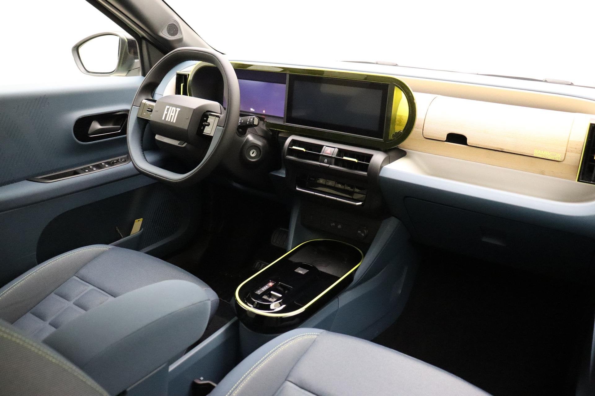 Fiat Grande Panda 1.2 Hybrid La Prima Automaat | NIEUW MODEL, Auto's, Fiat, Stof, Origineel Nederlands, Bedrijf, 3 cilinders