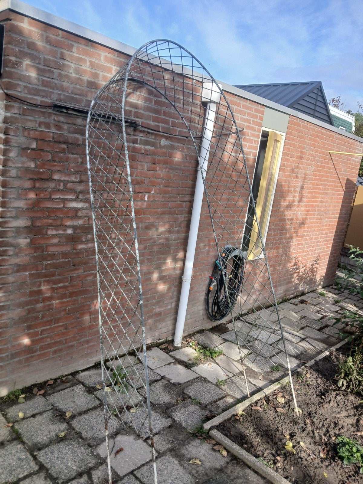metalen boog, Tuin en Terras, Ophalen, IJzer, Minder dan 3 meter, 1 tot 2 meter