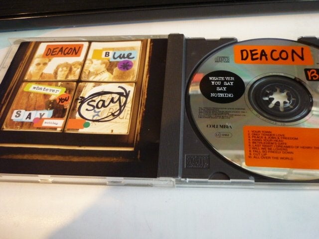Deacon Blue - Whatever You Say, Say Nothing CD, Inclusief boekje, Gebruikt, Verzenden, Poprock