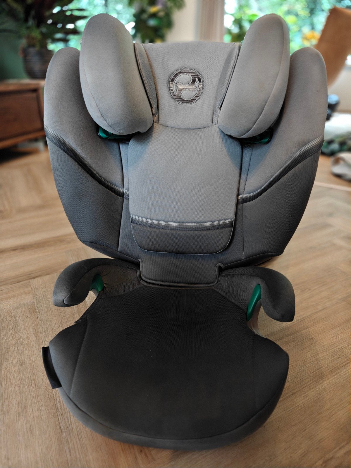 Cybex Solution S2 i-Fix autostoel - Soho Grey, Gebruikt, 15 t/m 36 kg, Zijbescherming, Isofix
