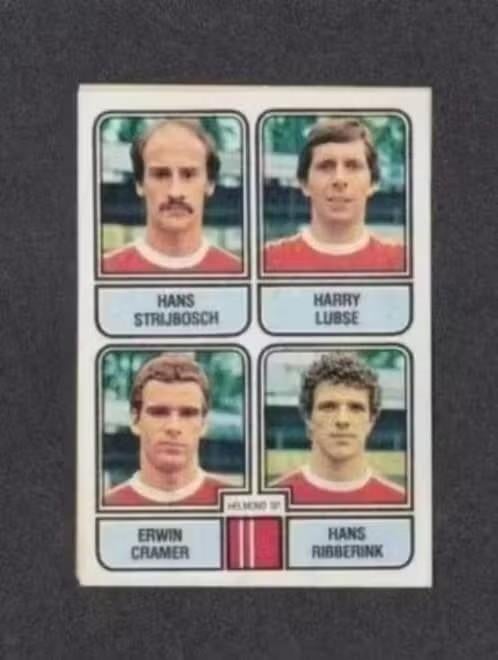 Voetbalplaatje Panini Helmond Sport Lubse Strijbosch Cramer, Verzamelen, Ophalen of Verzenden, Zo goed als nieuw