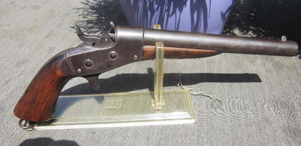 antiek pistool Rolling Block navy1868 VRIJGESTELD, Ophalen of Verzenden