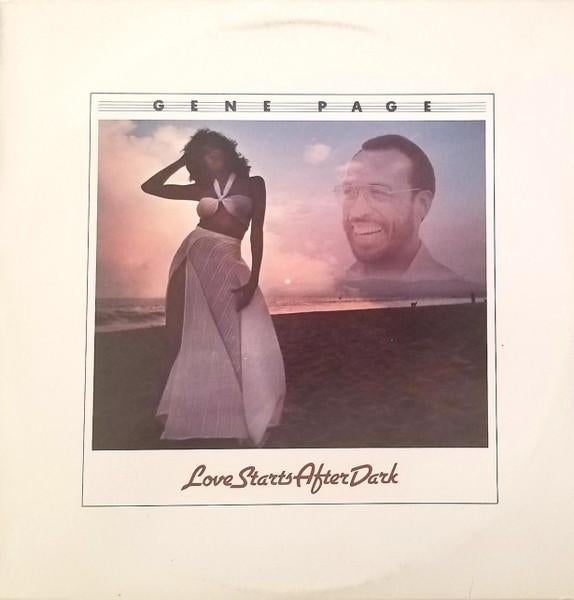 LP Gene Page - Love starts after dark, Ophalen of Verzenden, Gebruikt, 12 inch