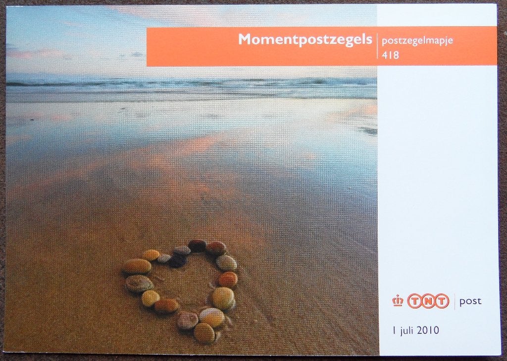 Postzegelmapje 418 – Momentpostzegels, Ophalen of Verzenden, Postfris