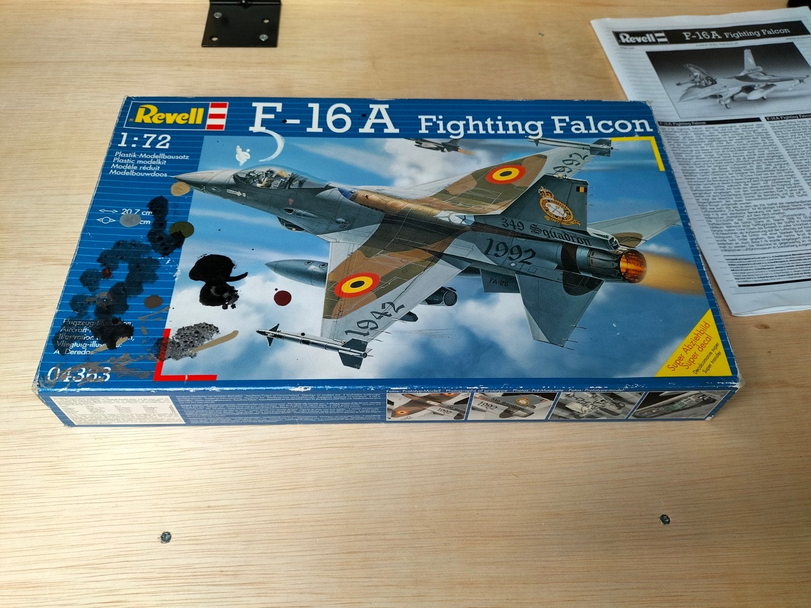 Revell F-16A /mlu bouwdoos, 1:72 tot 1:144, Revell, Ophalen of Verzenden, Zo goed als nieuw