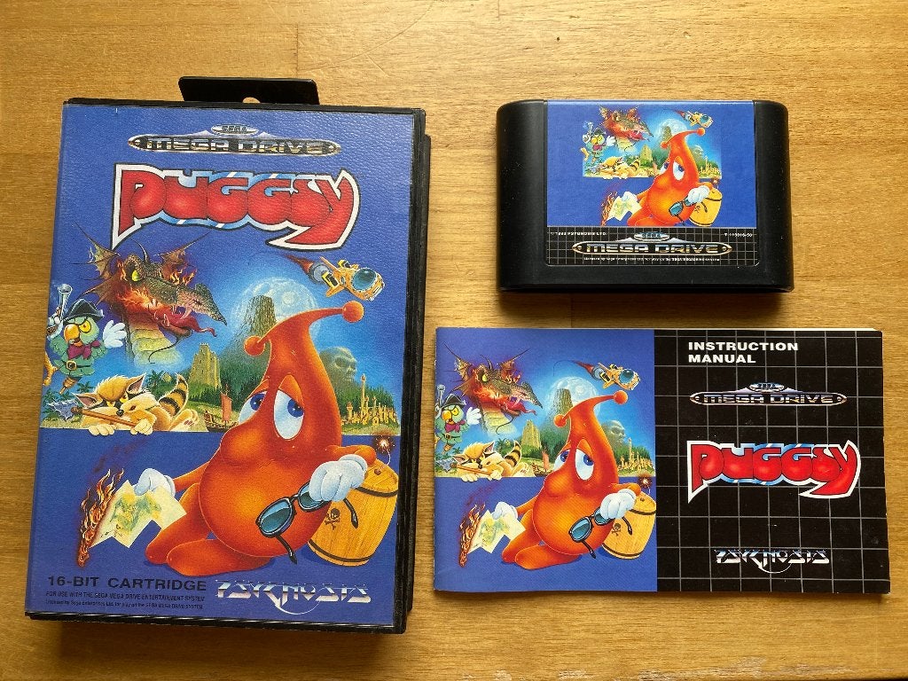 Puggsly sega mega drive, 1 speler, Racen en Vliegen, Ophalen of Verzenden, Zo goed als nieuw