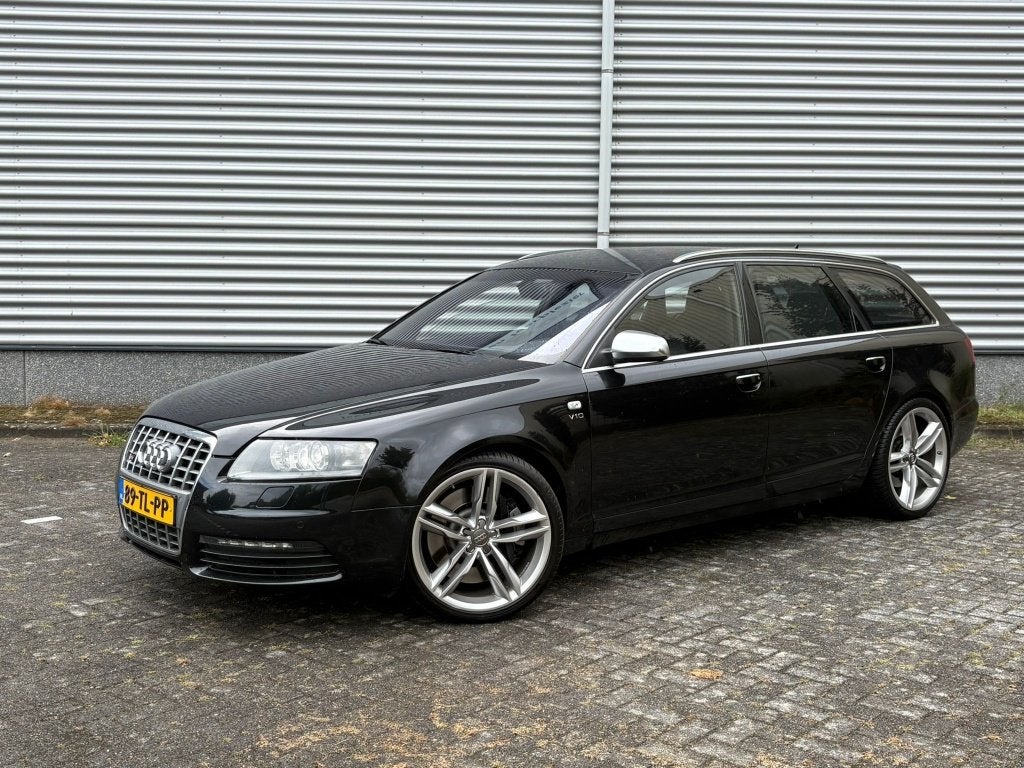 Audi S6 Avant 5.2 FSI V10 Pro Line Quattro Camera Trekhaak, Auto's, Automaat, Navigatiesysteem, Gebruikt, Zwart