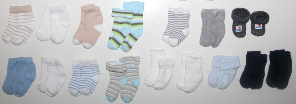 HEMA Sokjes pasgeboren baby sokken 50 56 50/56, Kinderen en Baby's, Babykleding | Schoentjes en Sokjes, Ophalen of Verzenden, Zo goed als nieuw