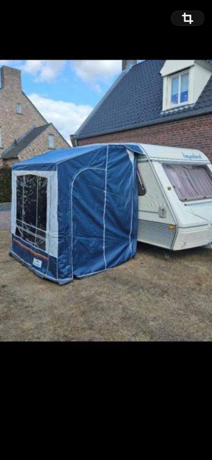 Winter voortent gerjak, Ophalen of Verzenden, Zo goed als nieuw