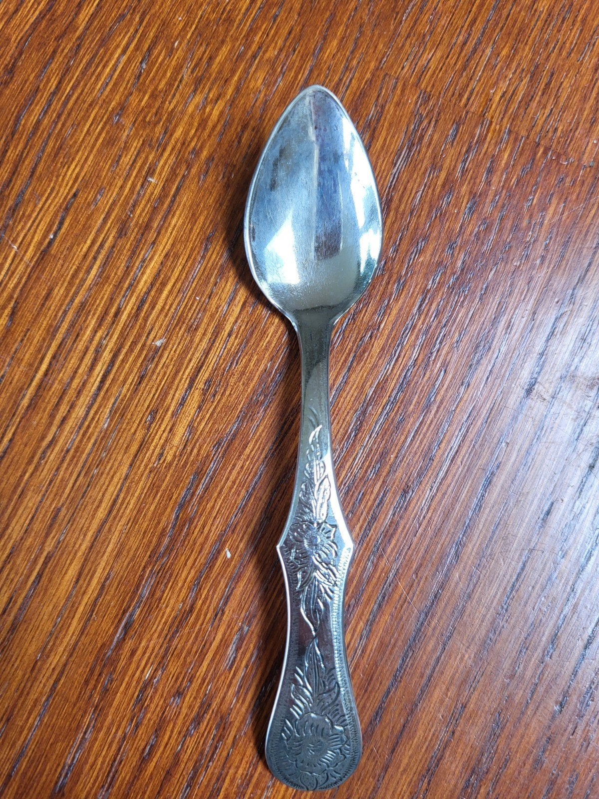 Zeldzame Vintage Verzilverde Bayer Lepel – Jaren 30/50 – Med, Antiek en Kunst, Ophalen of Verzenden