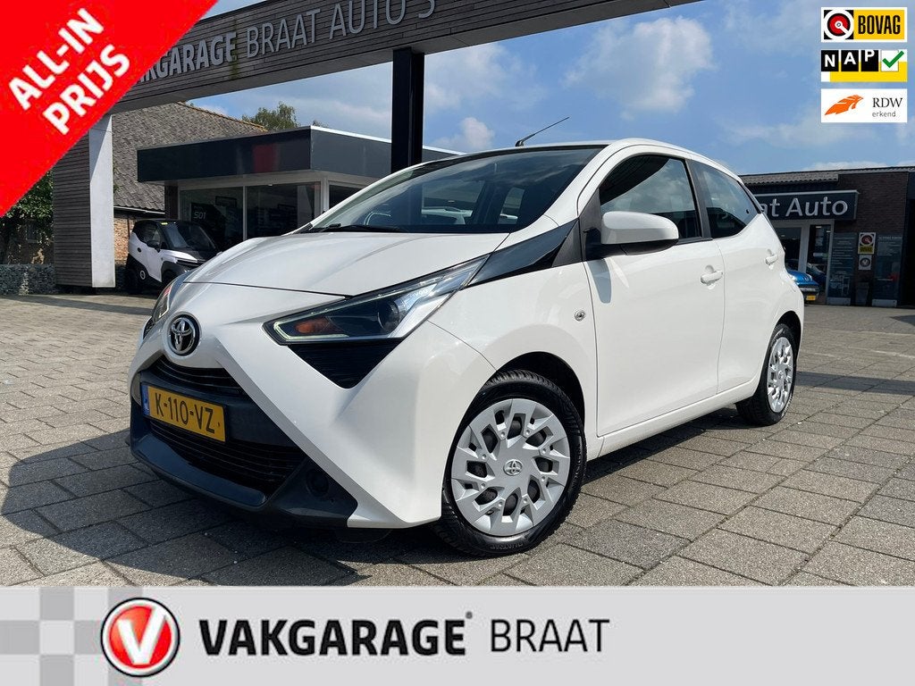 Toyota Aygo 1.0 l BTW l CARPLAY l CAMERA l CRUISE l ALL-IN P, Auto's, Toyota, Bedrijf, Te koop, Aygo, ABS, Achteruitrijcamera