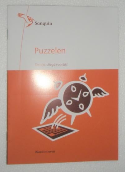 Puzzelboekje van Sanquin [2300]  [VeOvMe], Ophalen of Verzenden, Nieuw, Overige typen